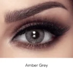 Bella Amber Gray Contact Lenses – Elite Collection