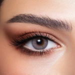 Elite-Amber Gray Contact Lenses