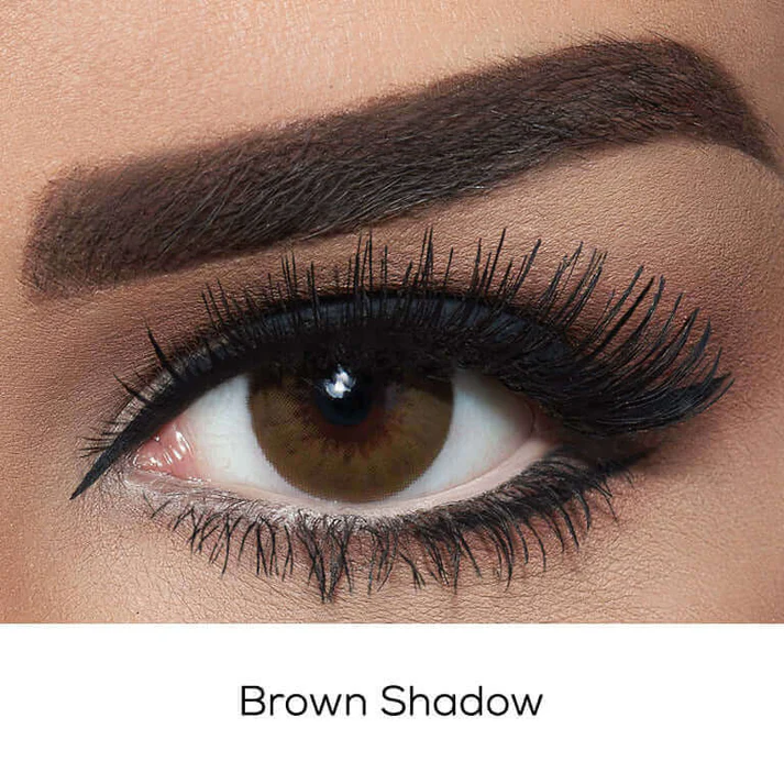 Bella Brown Shadow Contact Lenses – Diamond Collection