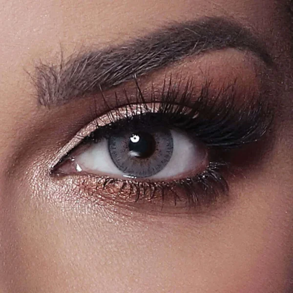 Elite-Gray Beige Contact Lenses - Image 3
