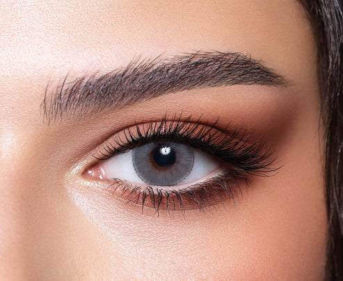 Bella Cloudy Gray Contact Lenses – Elite Collection