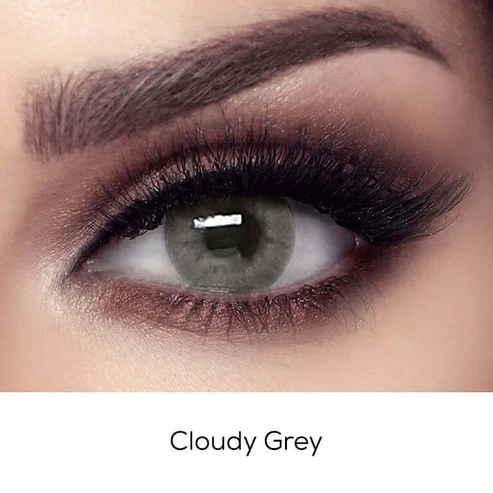 Bella Cloudy Gray Contact Lenses – Elite Collection