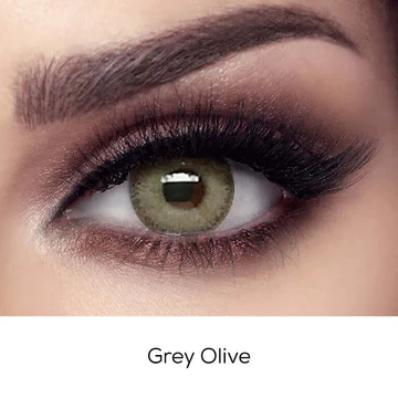 Bella Grey Olive Contact Lenses – Elite Collection