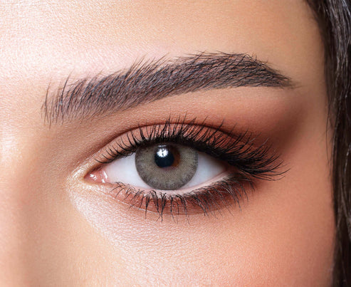Bella Grey Olive Contact Lenses – Elite Collection