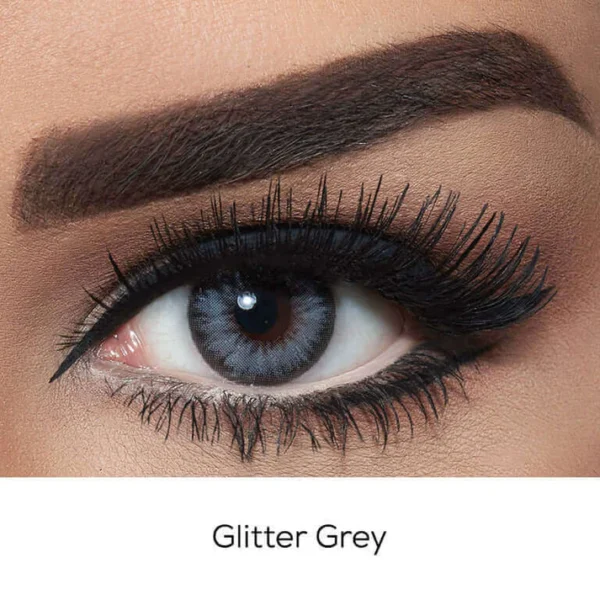 Bella Glitter Gray Contact Lenses – Diamond Collection