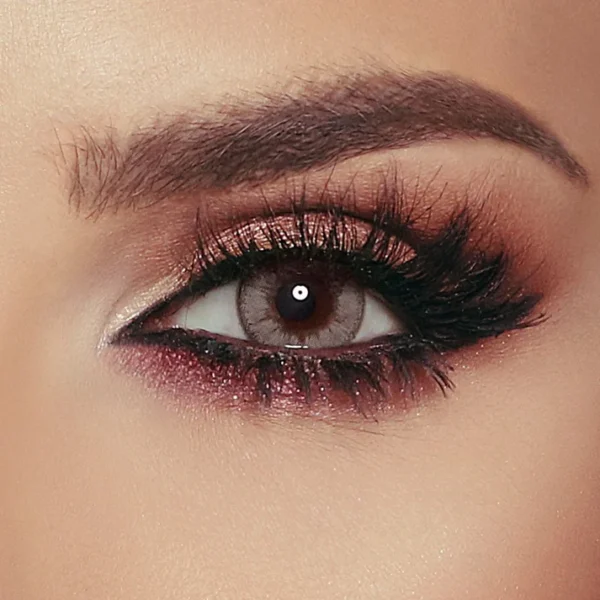Bella Caramel Gray Contact Lenses – Glow Collection - Image 4