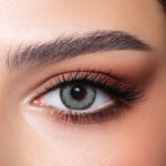 Bella Husky Gray Green Contact Lenses – Glow Collection