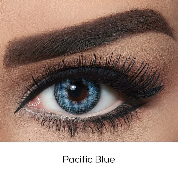 Bella Pacific Blue Contact Lenses – Diamond Collection